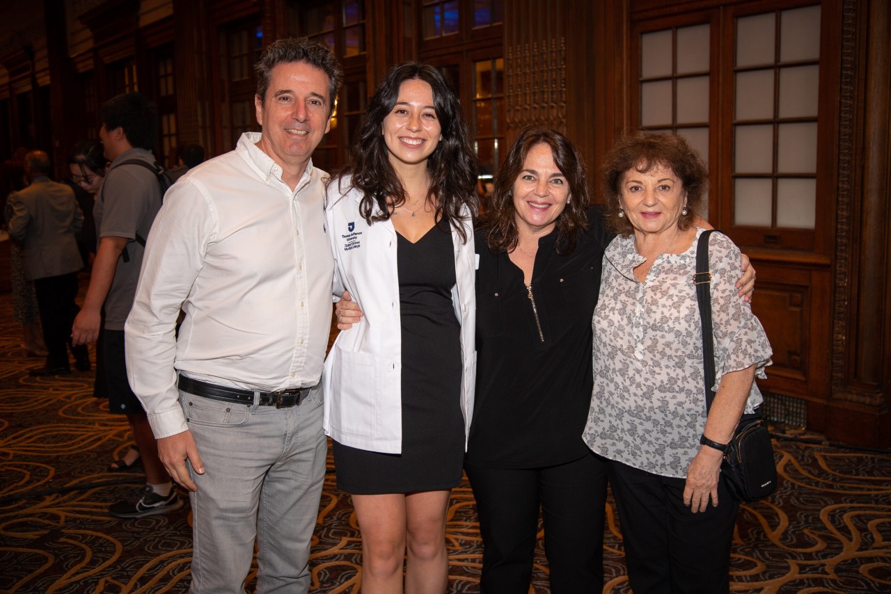 Scenes from the White Coat Ceremony