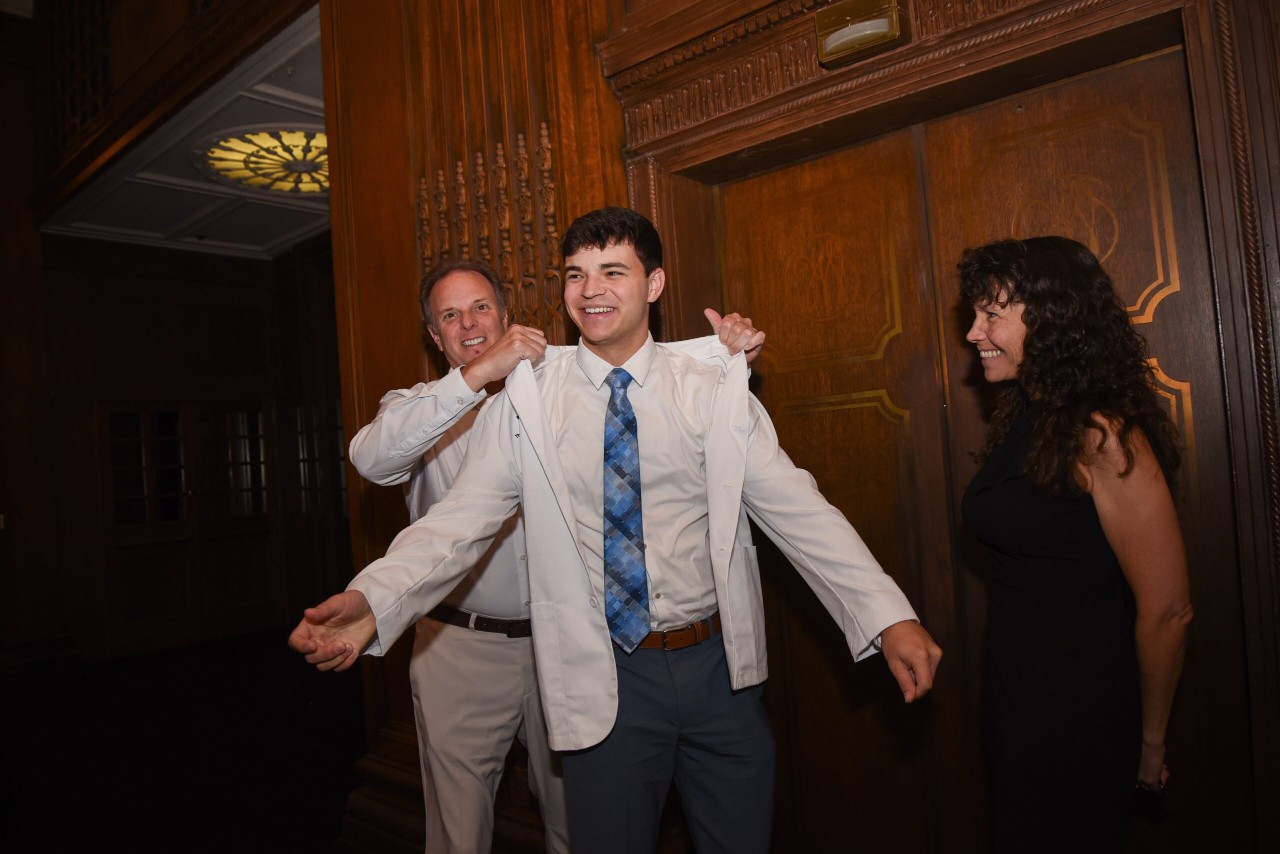 Scenes from the White Coat Ceremony