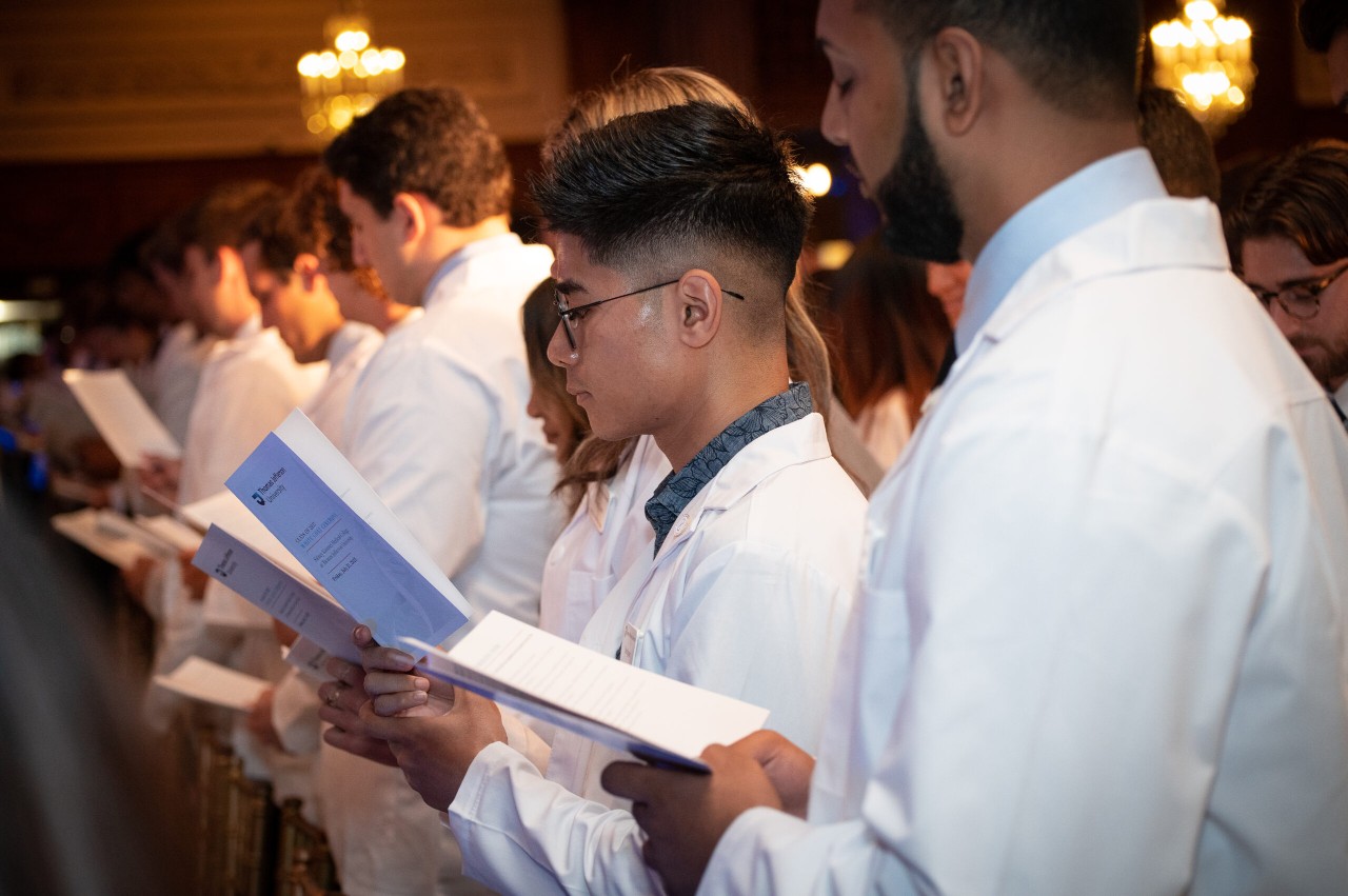 Scenes from the White Coat Ceremony