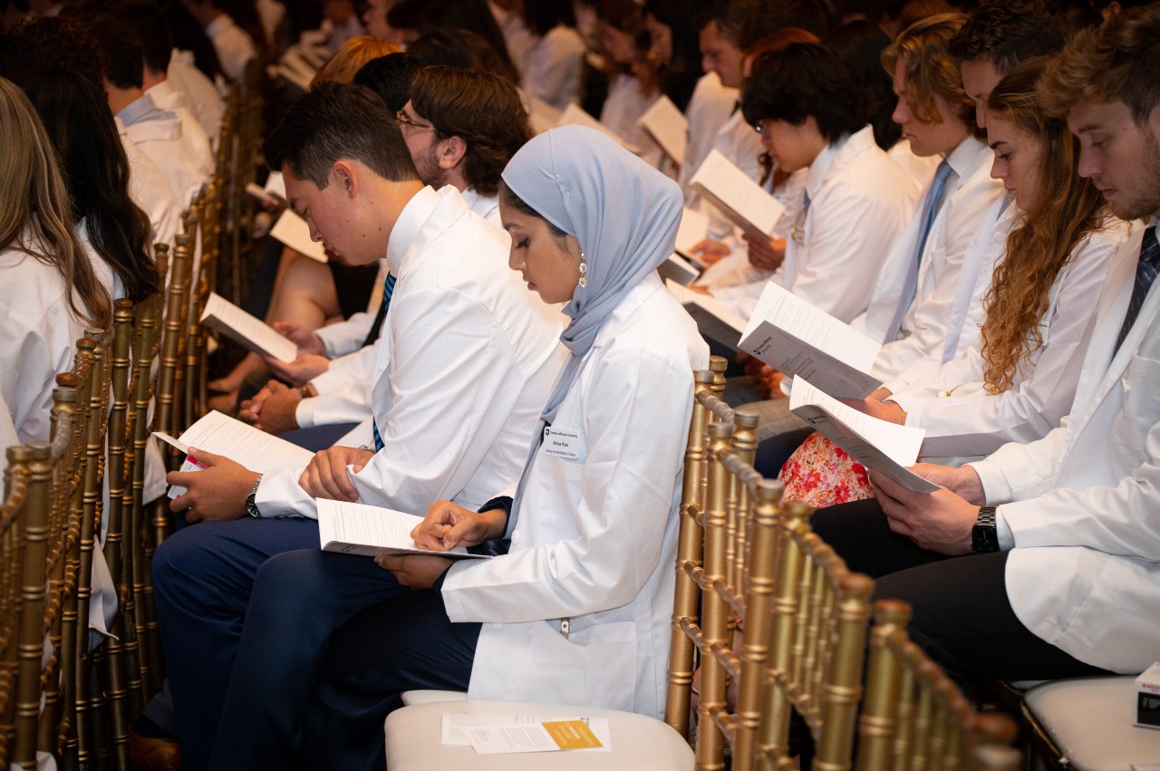 Scenes from the White Coat Ceremony