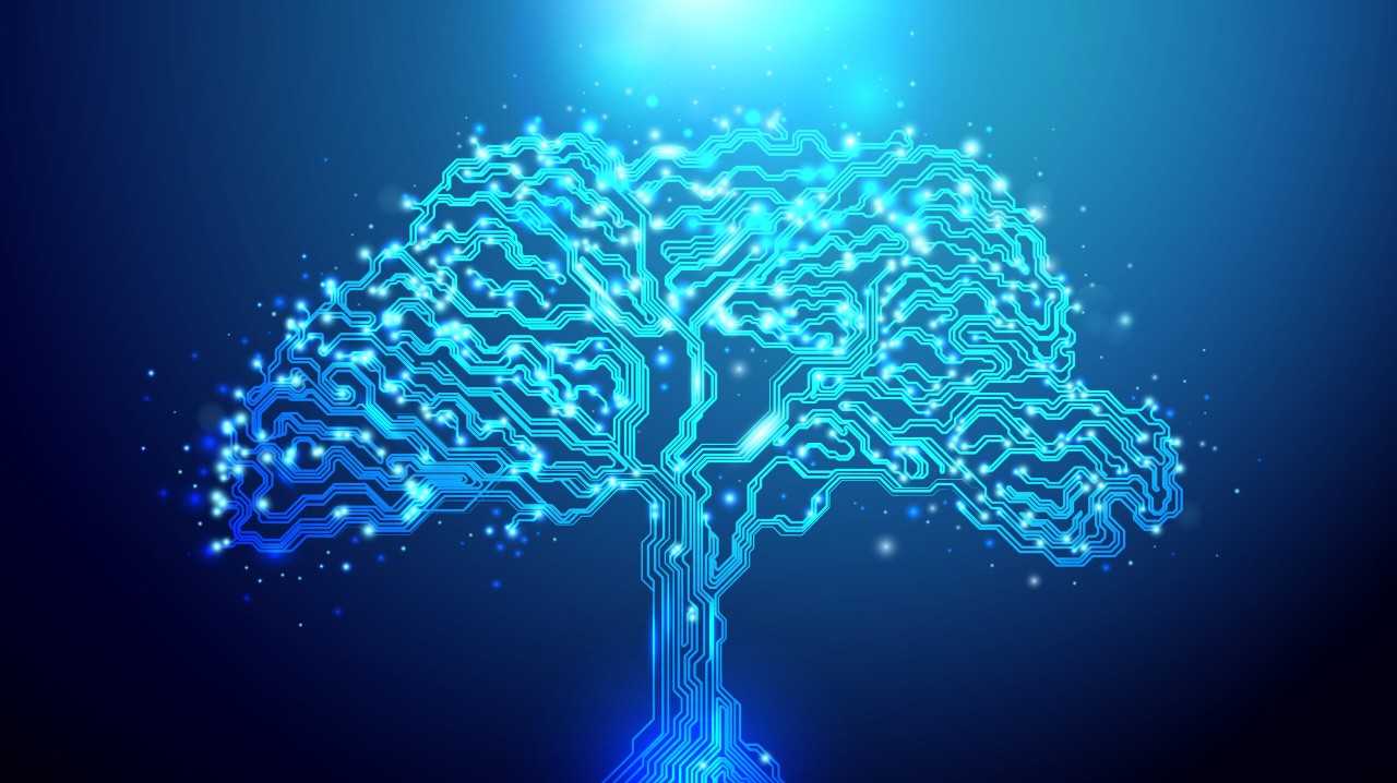 A digitalized tree