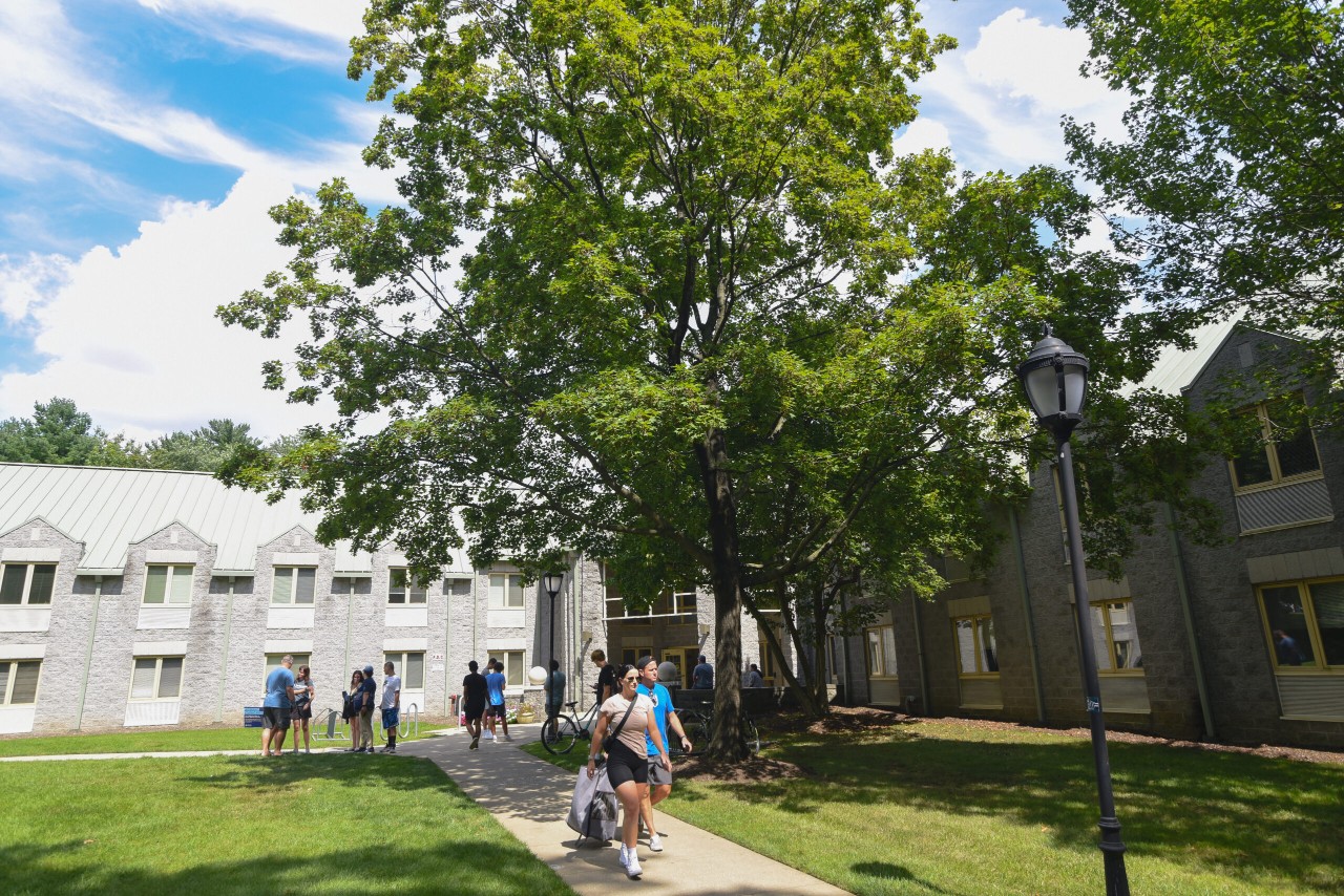 scenes from convocation and move-in day