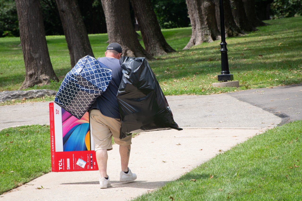 scenes from convocation and move-in day