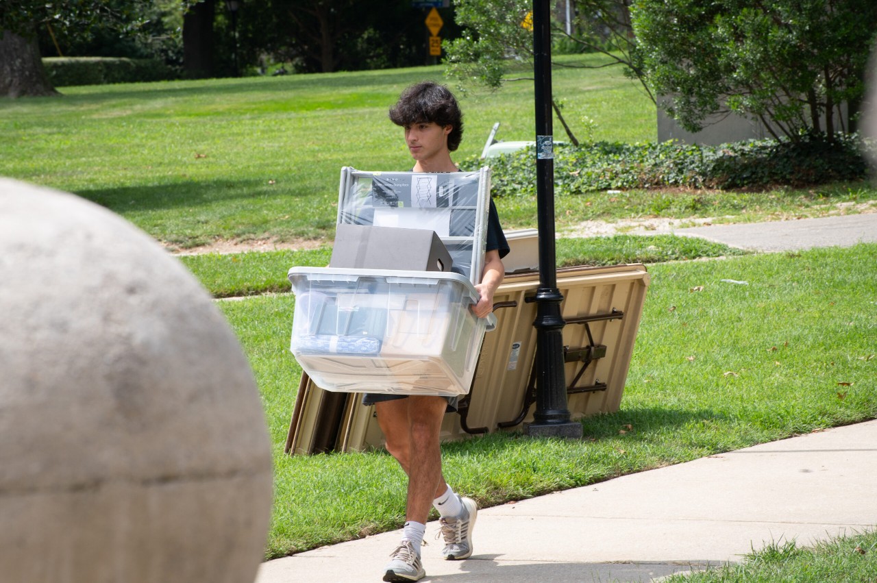 scenes from convocation and move-in day