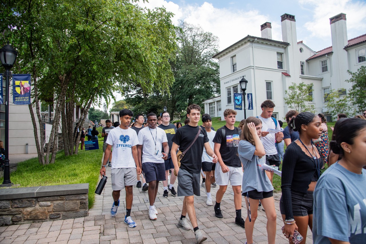 scenes from convocation and move-in day