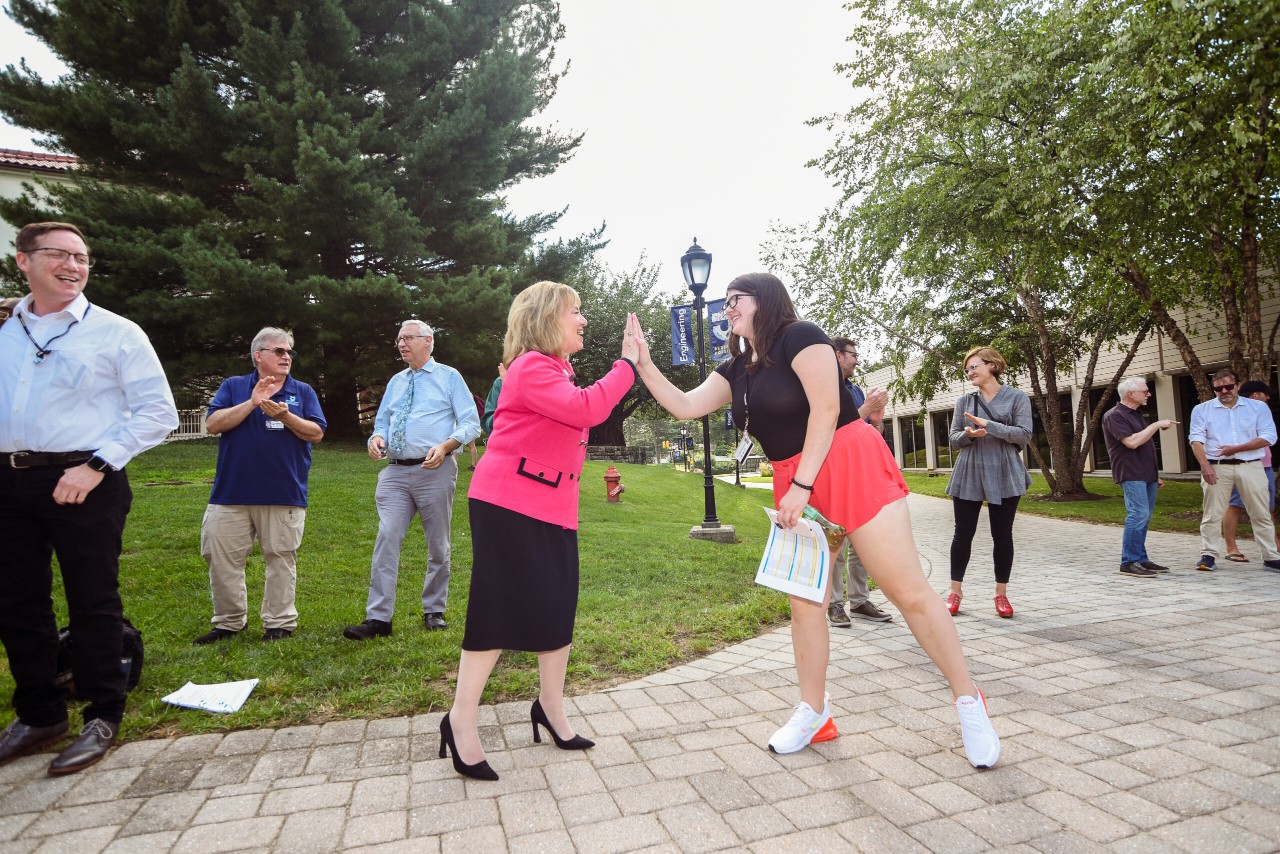 scenes from convocation and move-in day