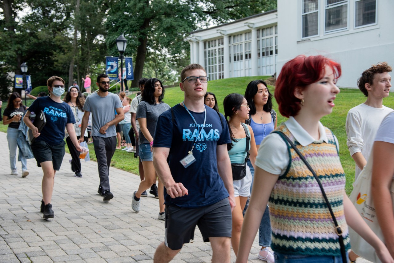 scenes from convocation and move-in day