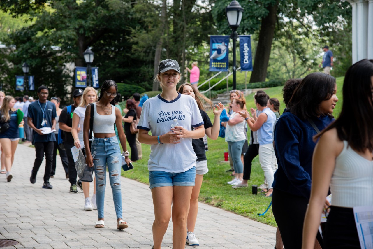 scenes from convocation and move-in day