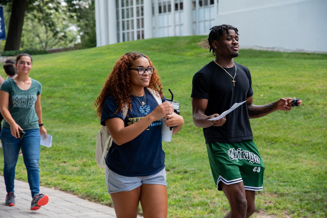 scenes from convocation and move-in day