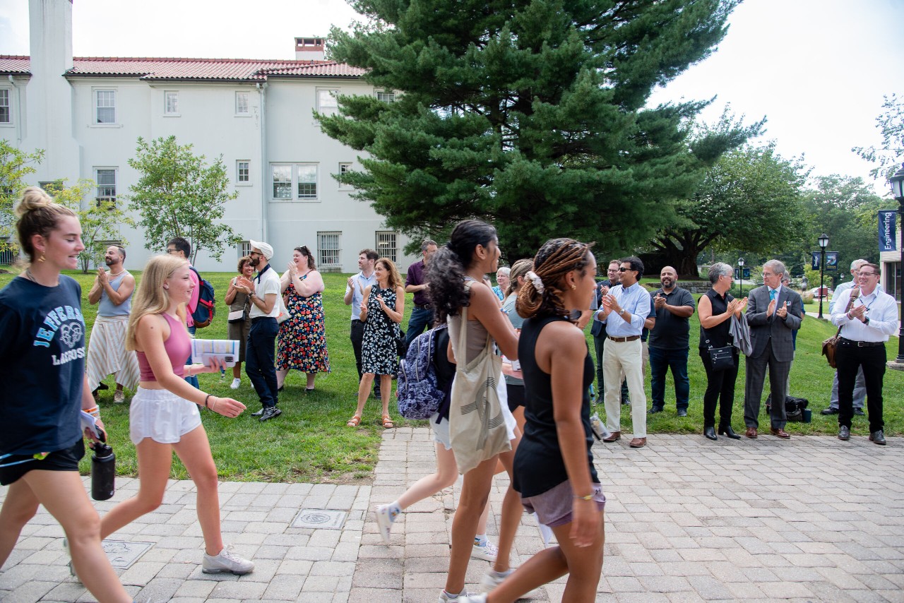 scenes from convocation and move-in day