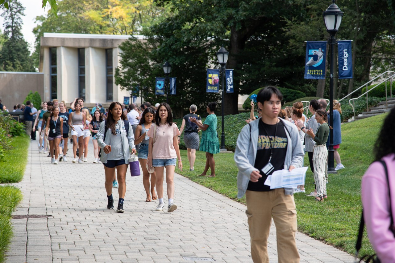 scenes from convocation and move-in day