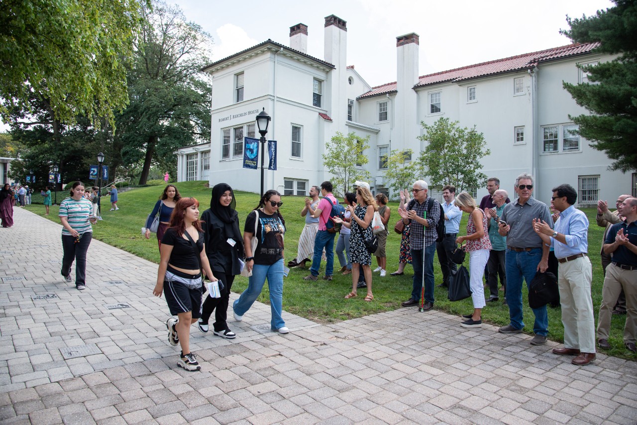 scenes from convocation and move-in day