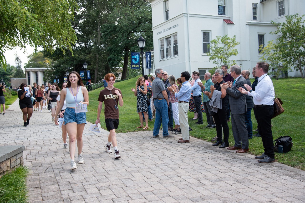 scenes from convocation and move-in day