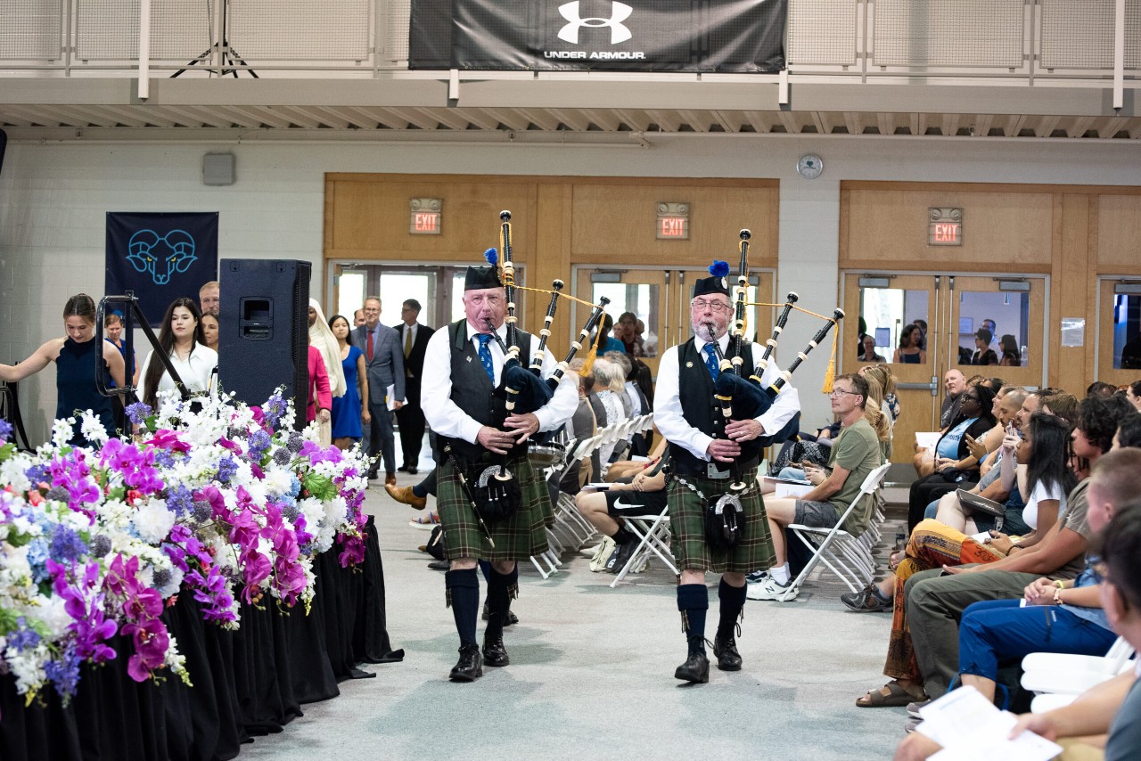 scenes from convocation and move-in day