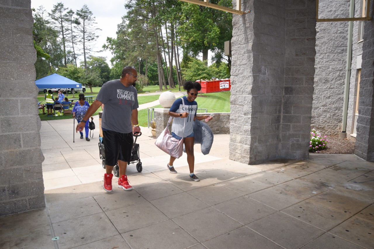 scenes from convocation and move-in day