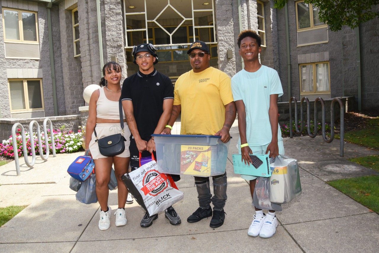 scenes from convocation and move-in day
