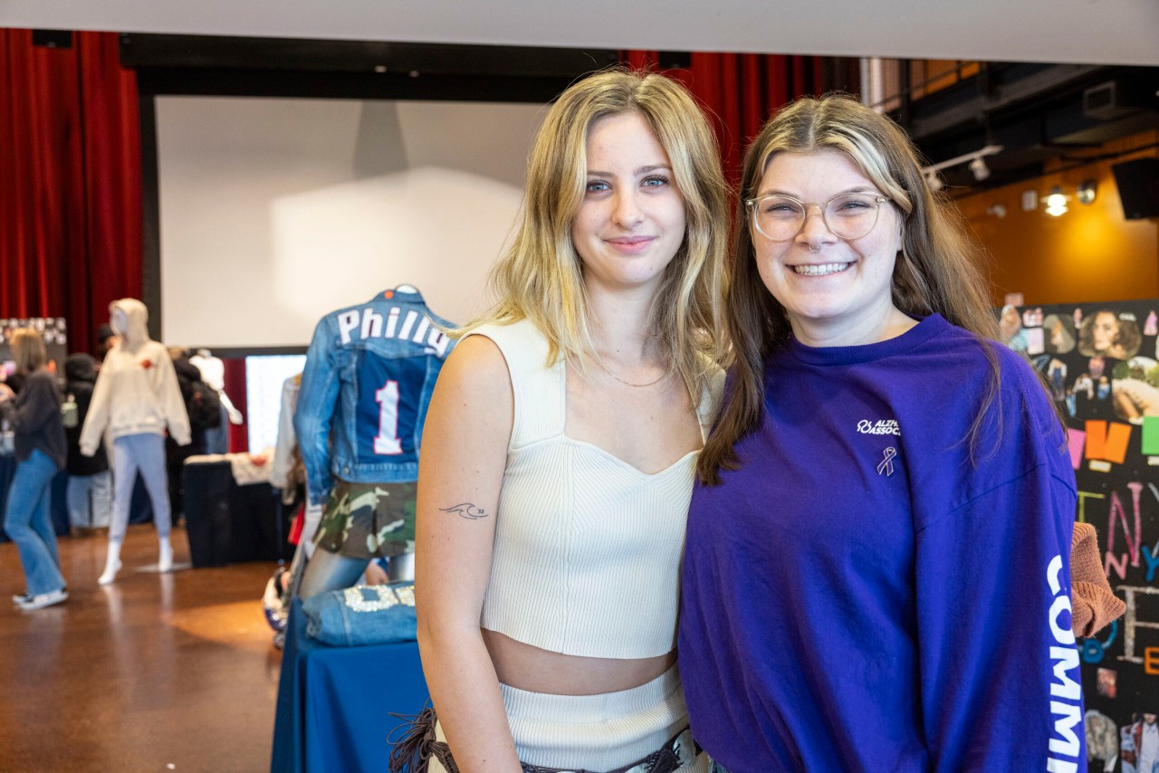 Scenes from the pop-up shop