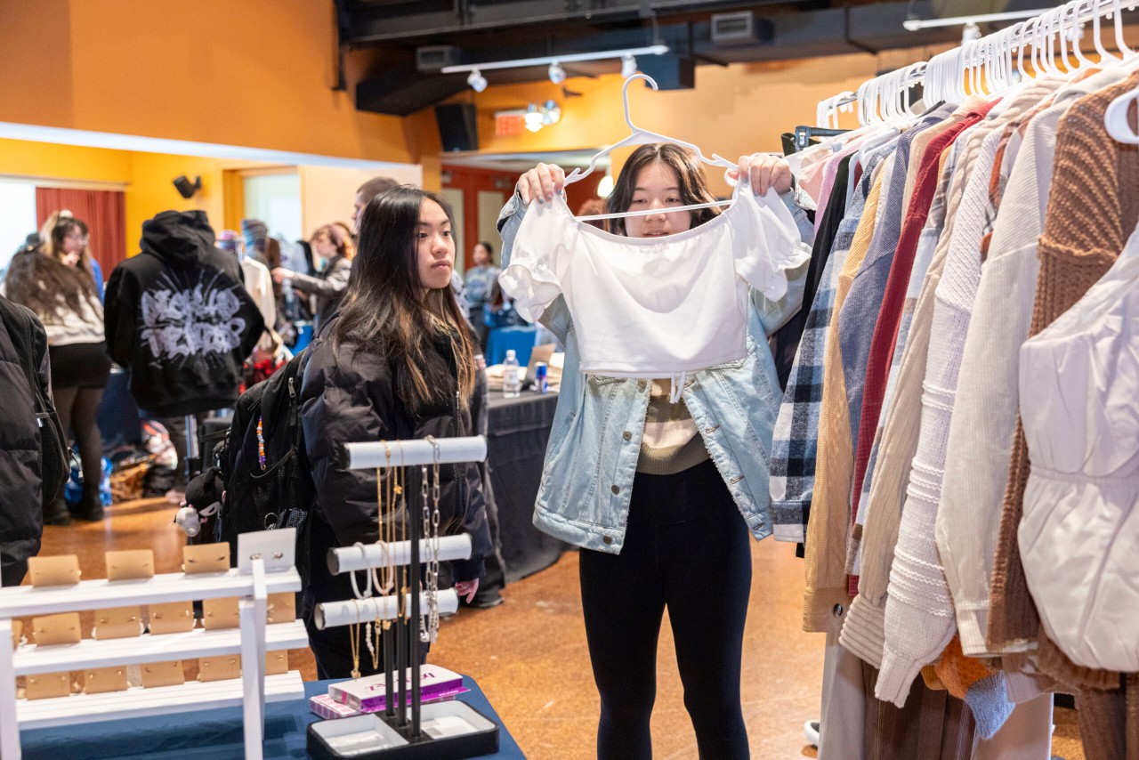 Scenes from the pop-up shop
