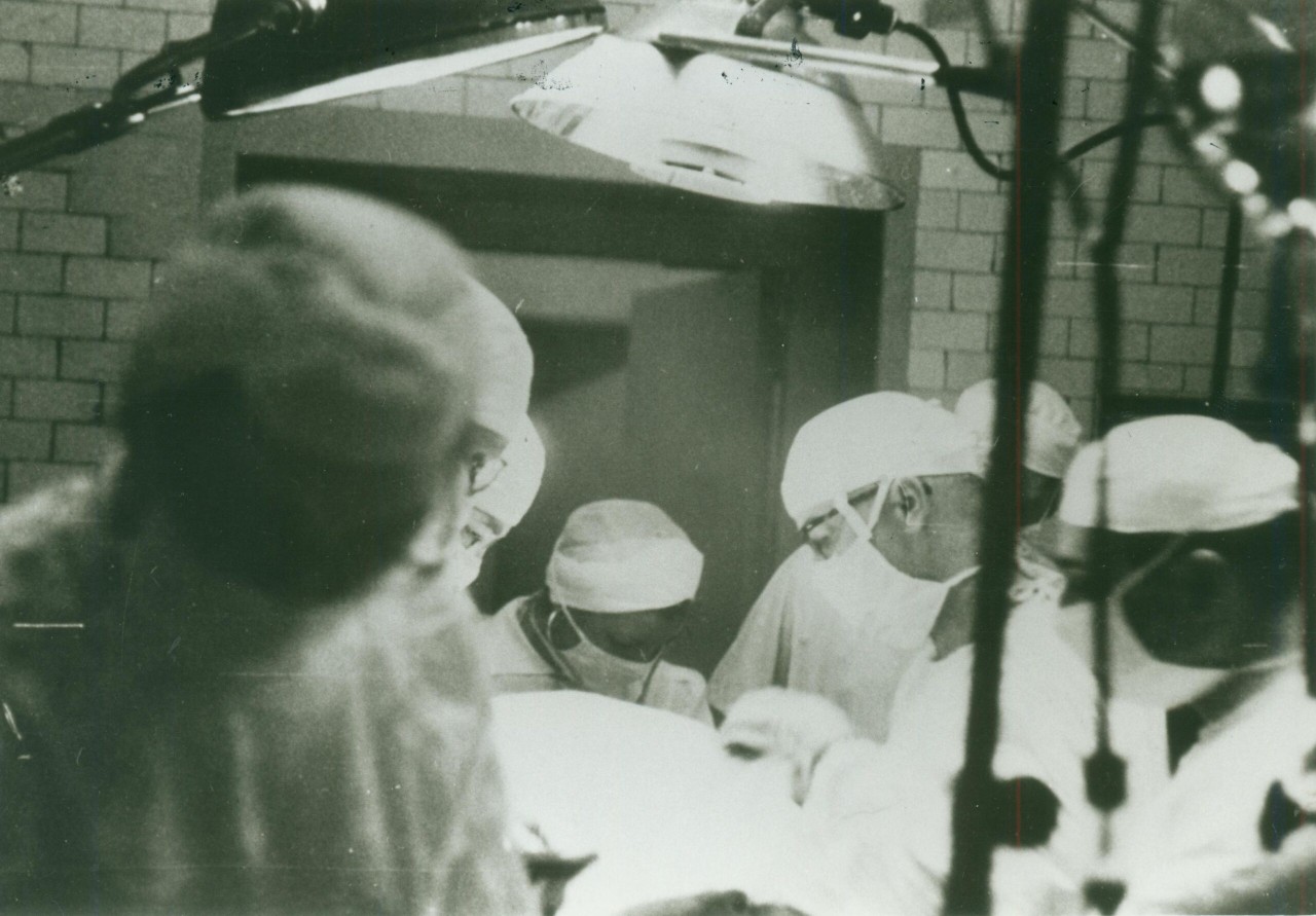 First-ever heart-lung machine