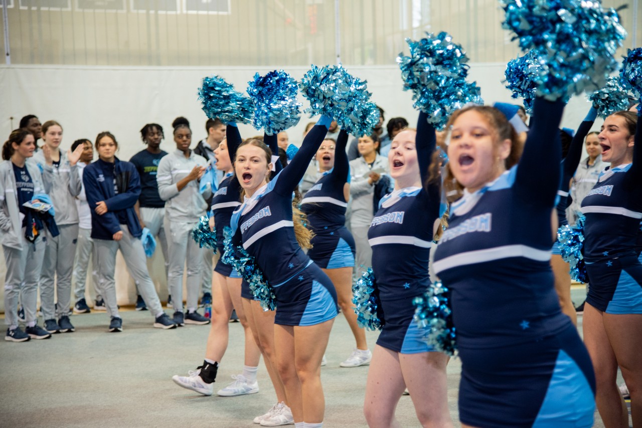 scenes from Phil's return and pep rally