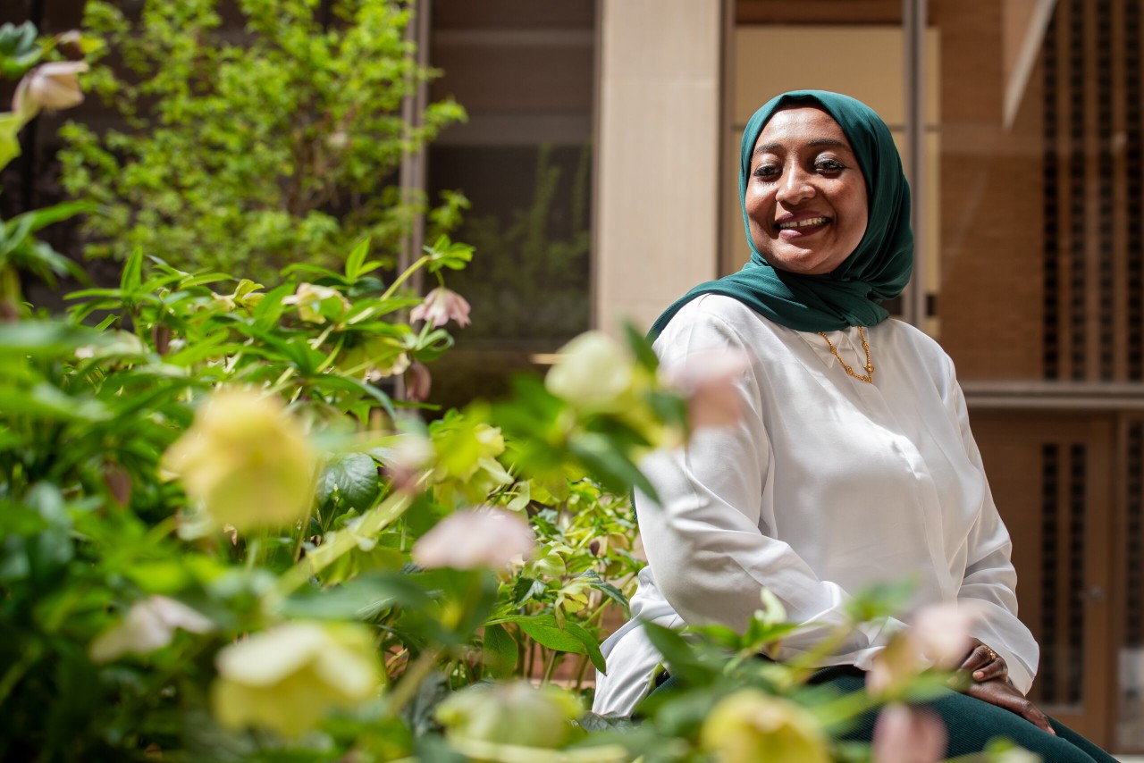 Student Eilaf Ismail