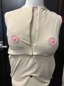 breast implant teaching model