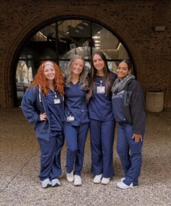 Jefferson College of Nursing students