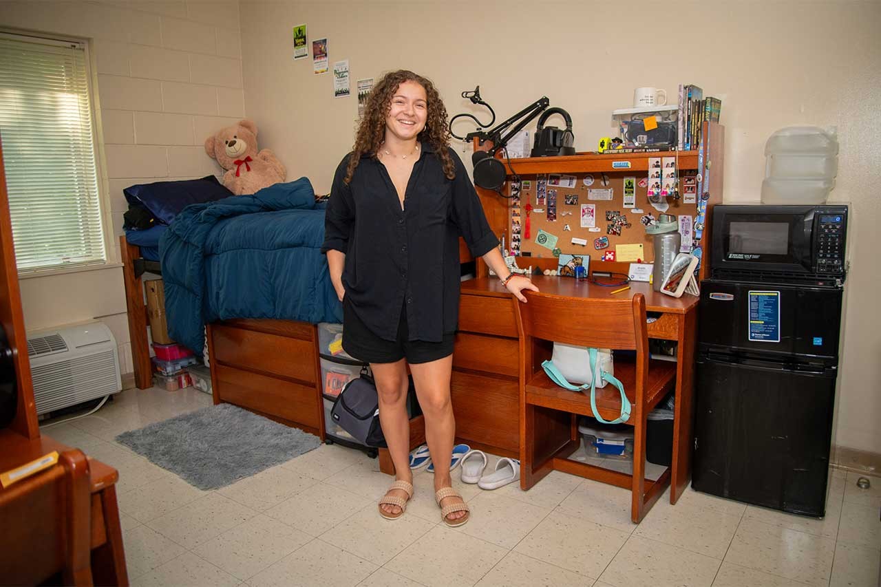 construction management student Angela Bucceri