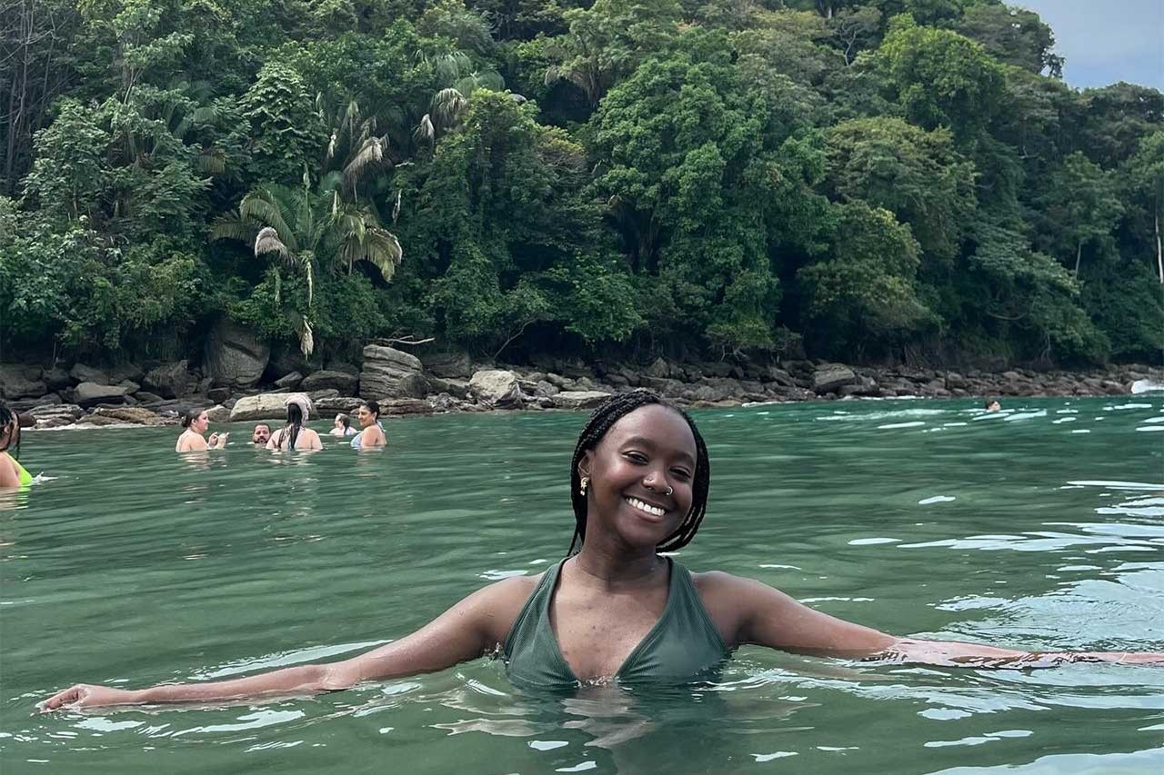 Health sciences/pre-physician assistant studies student Ebony Owens-Kennedy