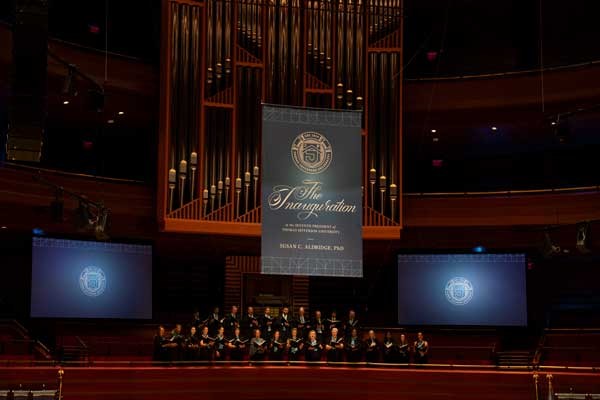 Dr. Susan Aldridge Outlines Seven-Point Plan for University’s Future at Inauguration