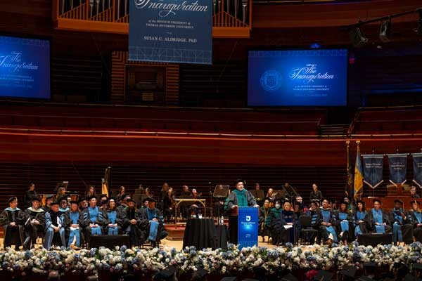 Dr. Susan Aldridge Outlines Seven-Point Plan for University’s Future at Inauguration