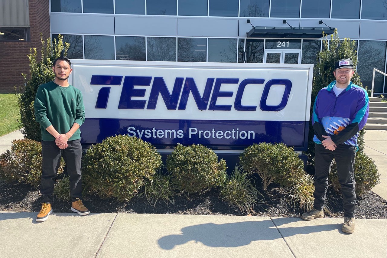 Jefferson mechanical engineering grads at Tenneco