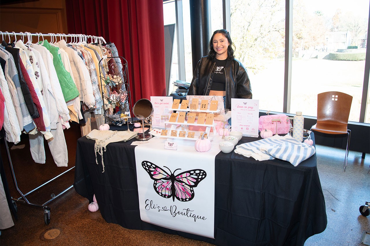 Eliana Prado, alumna and owner of Eli’s Boutique, has participated in the pop-up for the last few years.