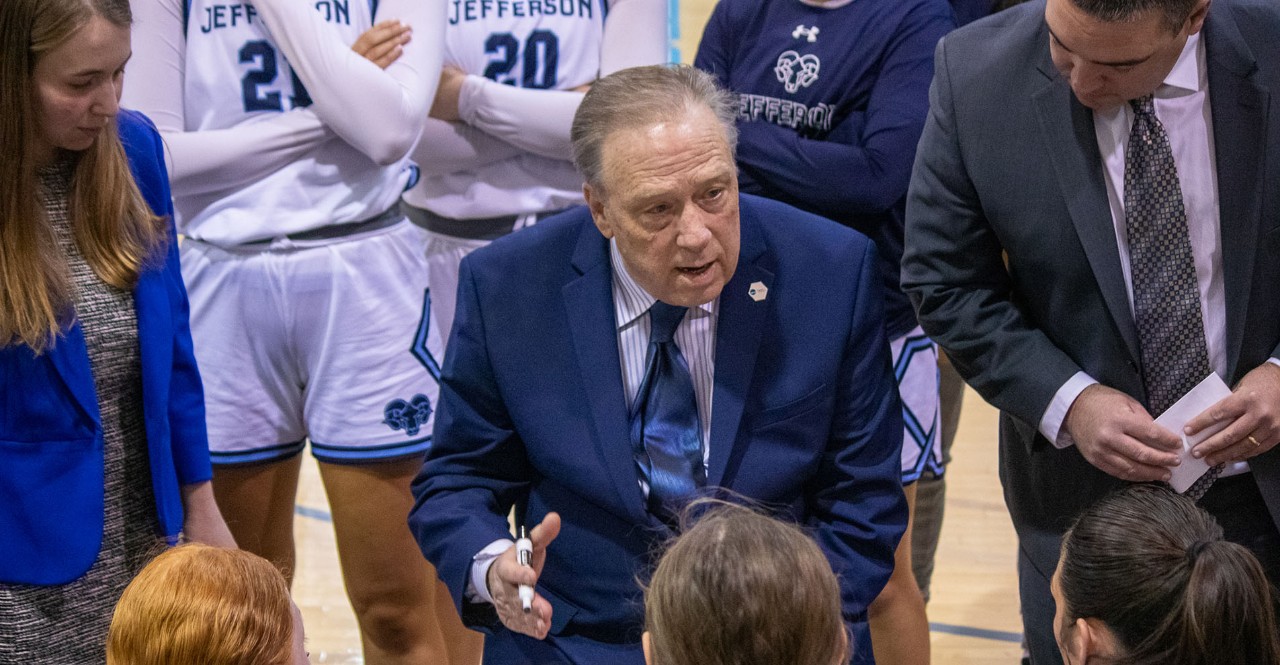 Women's basketball head coach Tom Shirley