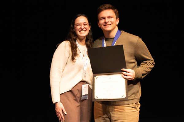 Architecture student Luke Vastano 