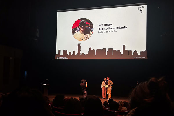 Jefferson Architecture student Luke Vastano