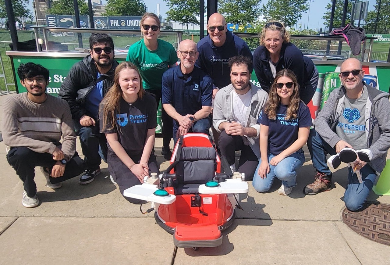University faculty and students collaborated with Easterseals of Southeastern Pennsylvania on the semester-long project.