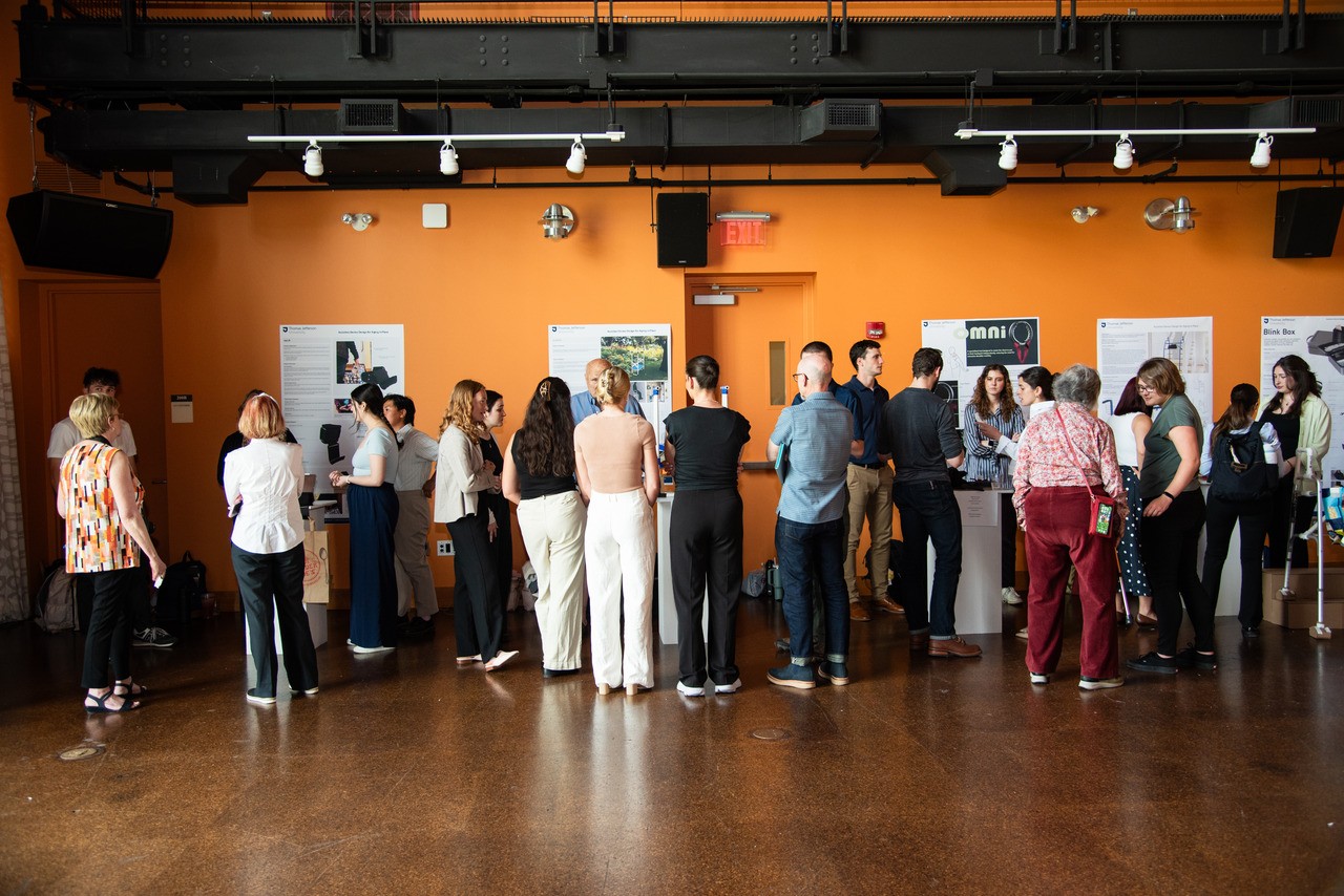 Twelve transdisciplinary student teams showcased their projects in April in the Kanbar Performance Space.