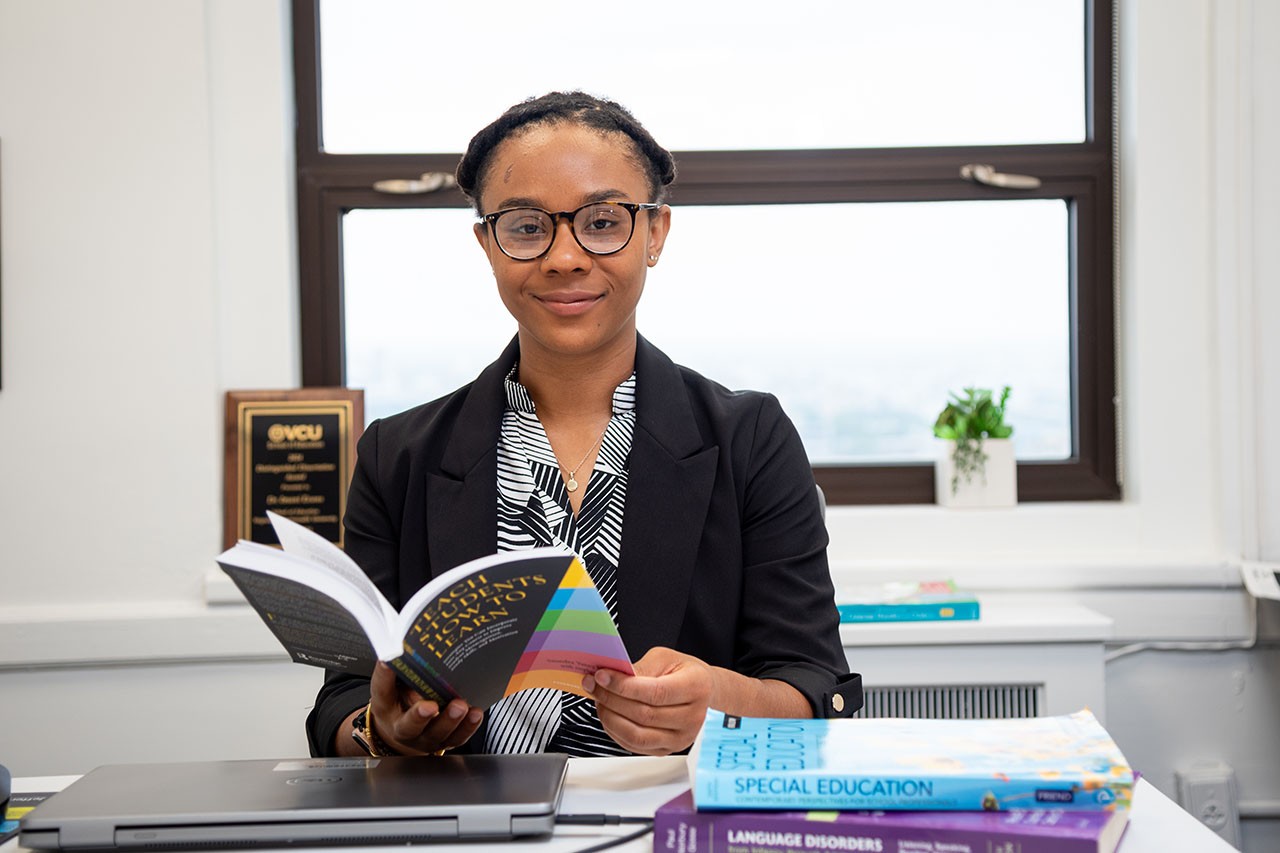 Imani Evans, PhD, CCC-SLP, Assistant Professor of Speech-Language Pathology. Photo Credit: ©Thomas Jefferson University Photography Services