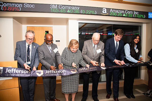 Jefferson Thackrah Capital Markets Research Lab Opening